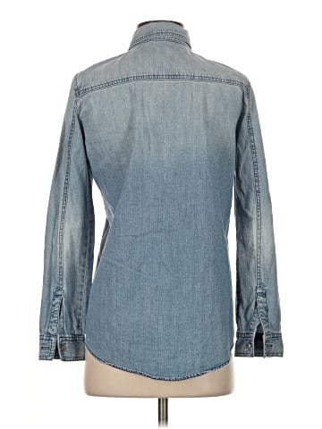 Rubbish Long Sleeve Button-Down Shirt (view 2)