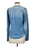 Trouve 100% Lyocell Blue Long Sleeve Blouse Size XS - photo 2