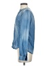 Trouve 100% Lyocell Blue Long Sleeve Blouse Size XS - photo 5