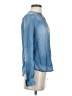 Trouve 100% Lyocell Blue Long Sleeve Blouse Size XS - photo 4