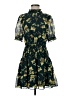 AndTheWhy Floral Green Cocktail Dress Size S - photo 1
