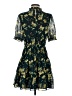 AndTheWhy Floral Green Cocktail Dress Size S - photo 2