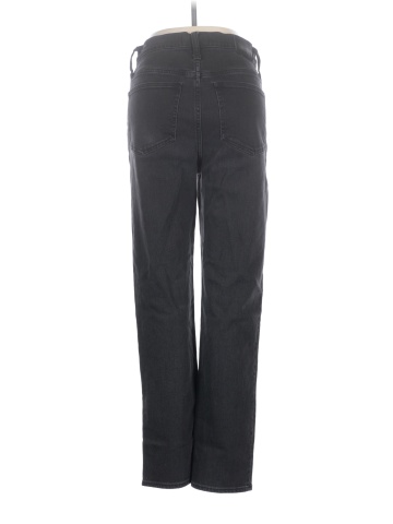 Madewell Tall Classic Straight Jeans in Lunar Wash (view 2)