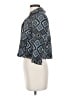 Akris Punto Argyle Blue Jacket Size 2 - photo 5