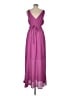 Taylor 100% Polyester Purple Casual Dress Size M - photo 2