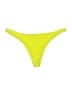 LNA Solid Yellow Swimsuit Bottoms Size L - photo 1