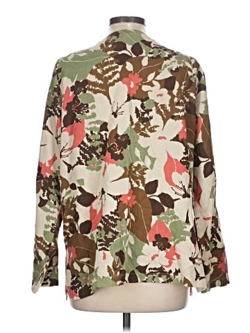 Hot Cotton by Marc Ware Long Sleeve Blouse (view 2)