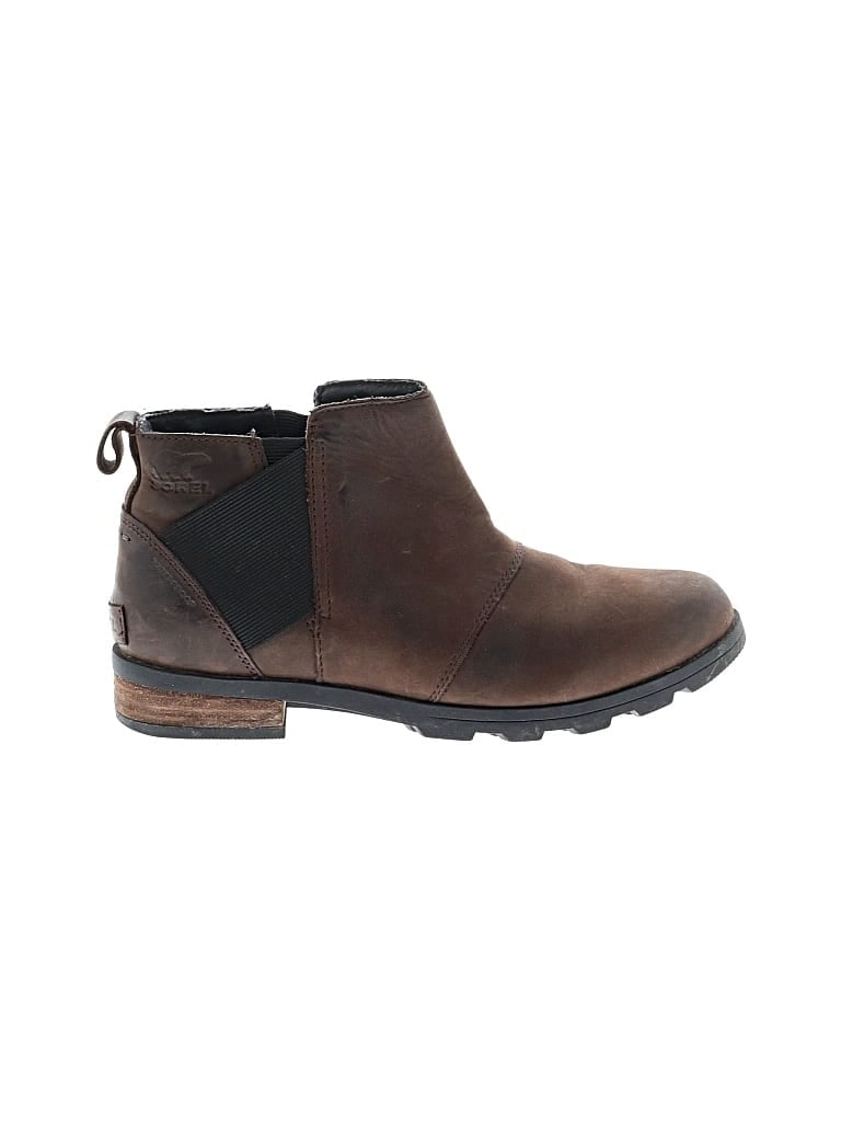 Pre-owned Sorel Ankle Boots In Brown