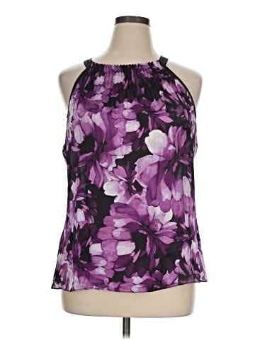 White House Black Market Sleeveless Blouse (view 1)