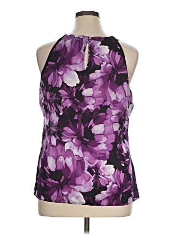 White House Black Market Sleeveless Blouse (view 2)