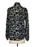 MICHAEL Michael Kors 100% Polyester Animal Print Black Long Sleeve Blouse Size S (petite) - photo 2