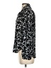 MICHAEL Michael Kors 100% Polyester Animal Print Black Long Sleeve Blouse Size S (petite) - photo 5