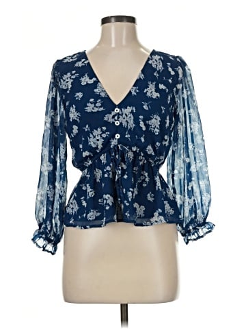 Abercrombie & Fitch 3/4 Sleeve Blouse (view 1)