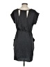 Bella D 100% Polyester Solid Gray Casual Dress Size S - photo 2