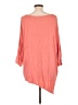Joan Vass Orange 3/4 Sleeve Top Size 10 (2) - photo 2