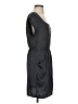 Bella D 100% Polyester Solid Gray Casual Dress Size S - photo 4