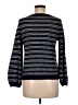 Lilla P Stripes Black Pullover Sweater Size M - photo 2