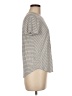 Green Envelope Stripes Gray Short Sleeve T-Shirt Size M - photo 4