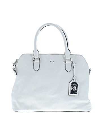 Lauren by Ralph Lauren Leather Satchel (view 1)