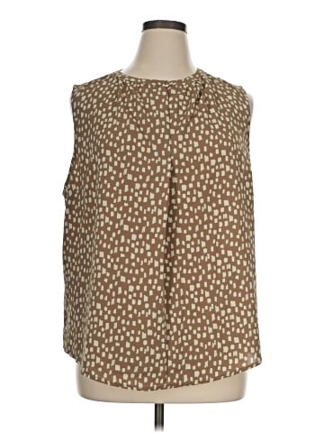 Monday Fun Sleeveless Blouse (view 1)