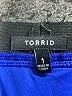 Torrid 100% Polyester Solid Blue Formal Skirt Size 1X Plus (1) - photo 3