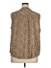 Monday Fun 100% Polyester Brown Sleeveless Blouse Size 1X - photo 2