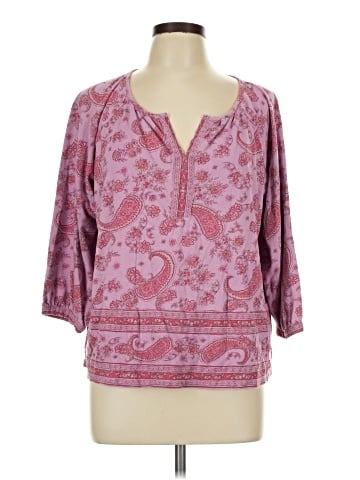 Purejill 3/4 Sleeve T-Shirt (view 1)