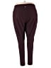 Xersion Solid Burgundy Active Pants Size 4X - photo 2