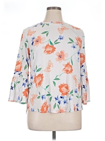 Elle 3/4 Sleeve T-Shirt (view 1)