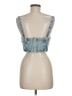 Miss Selfridge 100% Cotton Blue Bodysuit Size 6 - photo 2