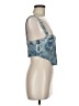 Miss Selfridge 100% Cotton Blue Bodysuit Size 6 - photo 4