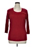 Requirements Red Pullover Sweater Size 1X - photo 1