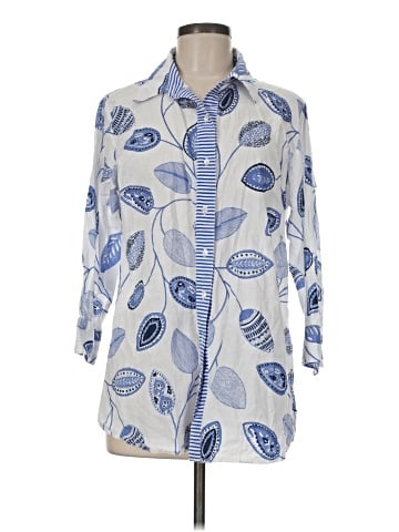 Gretchen Scott Designs 3/4 Sleeve Button-Down Shirt (view 1)