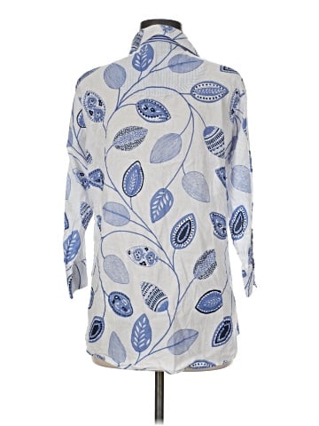 Gretchen Scott Designs 3/4 Sleeve Button-Down Shirt (view 2)