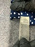 Chaus 100% Polyester Polka Dots Blue 3/4 Sleeve Blouse Size XL - photo 8