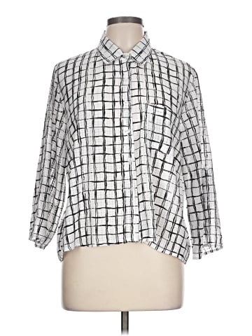 Jon & Anna 3/4 Sleeve Blouse (view 1)