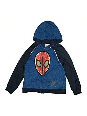 Spiderman Zip Up Hoodie (view 1)