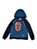 Spiderman 100% Polyester Blue Zip Up Hoodie Size 6 - photo 1