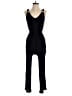Derek Heart 100% Rayon Solid Black Jumpsuit Size S - photo 1