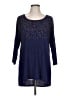 Apt. 9 Blue Pullover Sweater Size L - photo 1