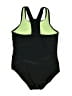 Speedo Solid Black One Piece Swimsuit Size 12 - photo 2