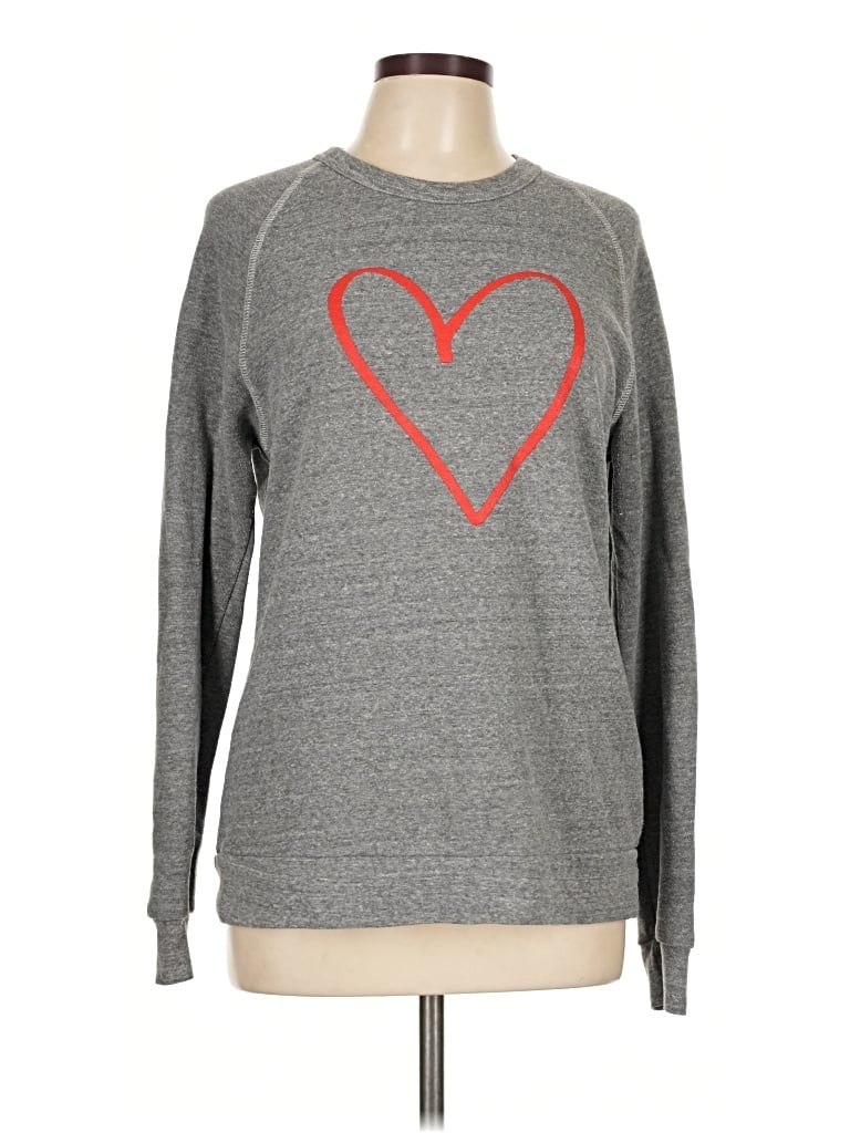 Pre-owned Alternative Sweatshirt In Gray