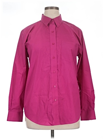 Foxcroft Long Sleeve Button-Down Shirt (view 1)