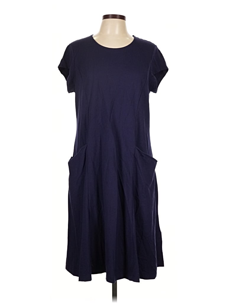 Pre-owned Coldwater Creek Casual Dress In Blue
