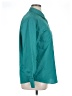 Foxcroft Solid Teal Long Sleeve Button-Down Shirt Size 14 - photo 4