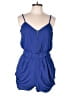 Lucca Couture Solid Blue Romper Size L - photo 1