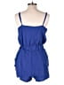 Lucca Couture Solid Blue Romper Size L - photo 2