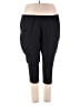Just My Size Solid Black Active Pants Size 4X - photo 1