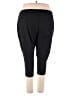 Just My Size Solid Black Active Pants Size 4X - photo 2