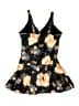 Summer Mae Floral Black One Piece Swimsuit Size L - photo 2